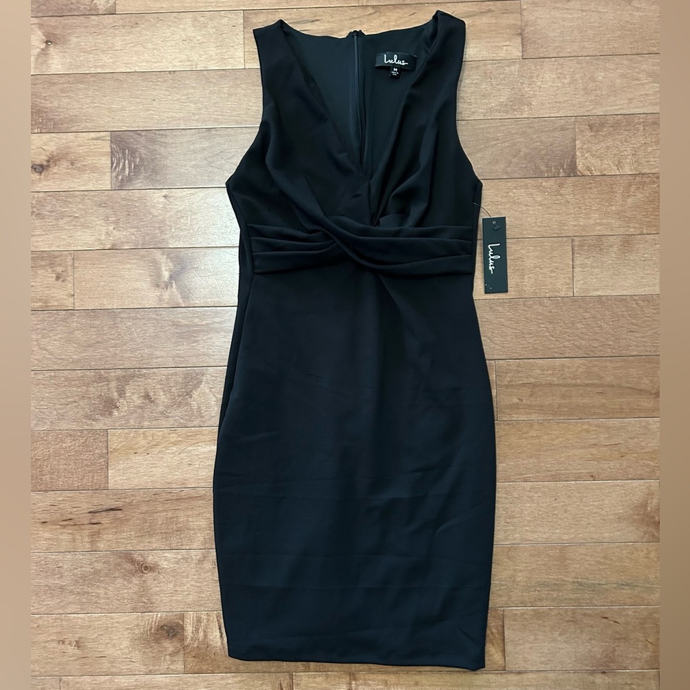 🖤 Lulus Black Mini Dress NWT Sz Medium
